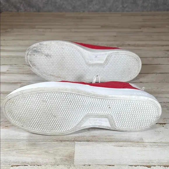 Cole Haan Men's Canvas Red Sneakers