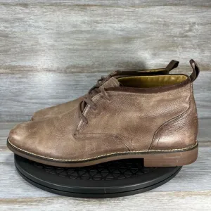 Cole Haan Mens Curtis II Chestnut Leather Chukka Boots Size 11 M