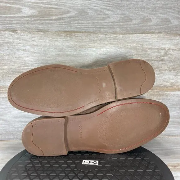 Cole Haan Mens Curtis II Chestnut Leather Chukka Boots Size 11 M