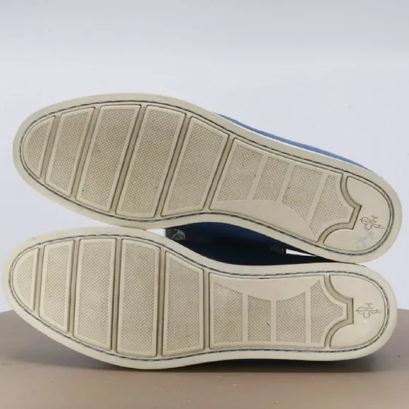 Cole Haan Nik Air Men's Boat Shoes Size 10 Leather Blue