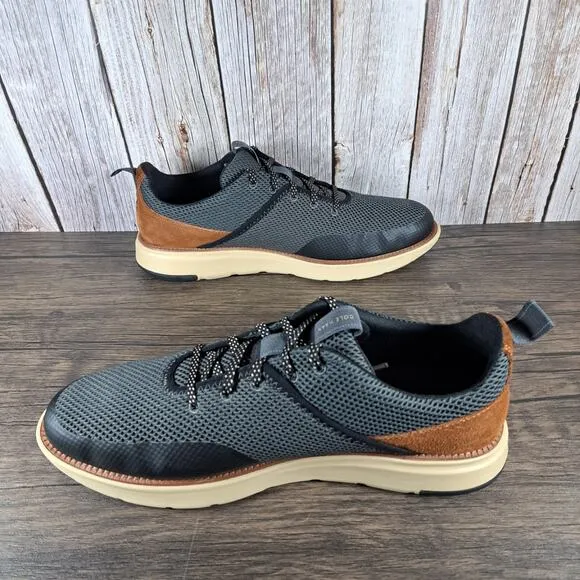 Cole Haan ZeroGrand 360 Grand Atlantic Sneaker Men's Sz 12 Black Magnet Tan