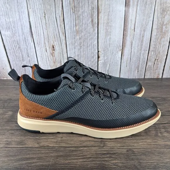 Cole Haan ZeroGrand 360 Grand Atlantic Sneaker Men's Sz 12 Black Magnet Tan