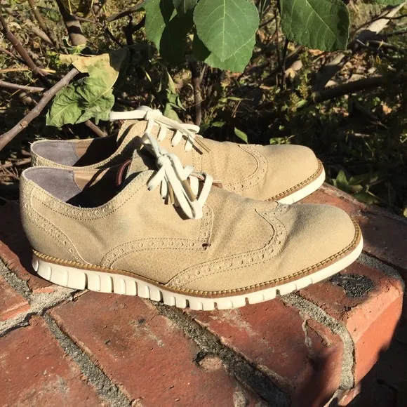 Cole Haan ZeroGrand Grand OS Canvas Oxford Sz 10M