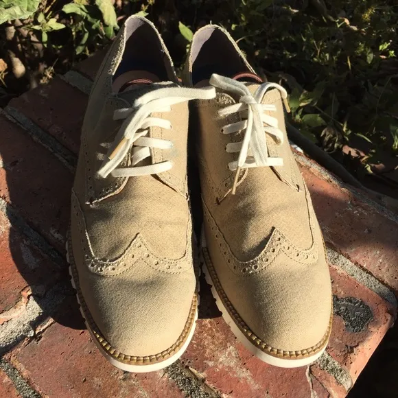Cole Haan ZeroGrand Grand OS Canvas Oxford Sz 10M