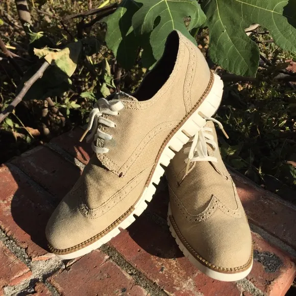 Cole Haan ZeroGrand Grand OS Canvas Oxford Sz 10M