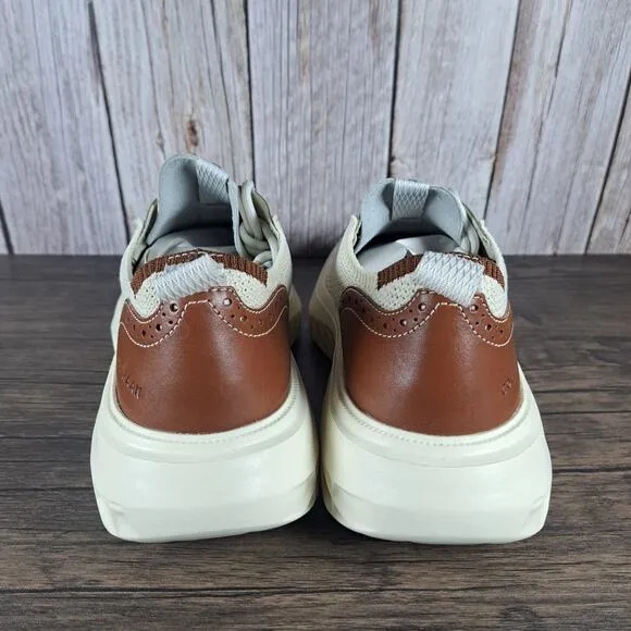 Cole Haan Zerogrand WFA Oxford Stitchlite Men's Sz 9 M Sneaker Sequoia Ivory