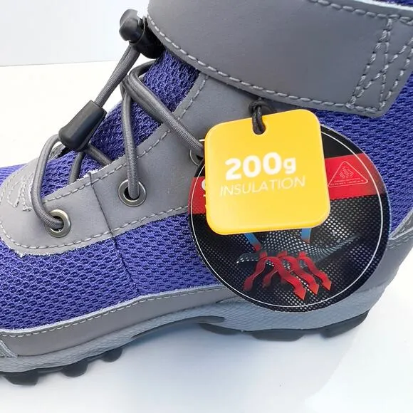 Columbia Columbia Unisex-Child Hyper-Boreal Omni-Heat Waterproof Hiking Shoes.