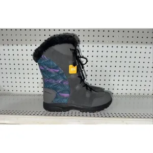 Columbia Ice Maiden II Womens Waterproof Insulated Winter Snow Boots Size 8 Gray