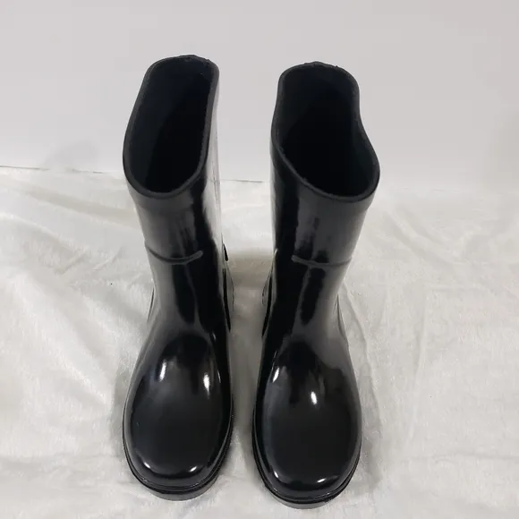 Columbia Little Kids Downpour Rain Boots Black Sz: 11