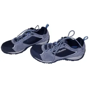 COLUMBIA Men's North Plains ll Hiking Shoes Waterproof Size 12WIDE Gray &amp; Black