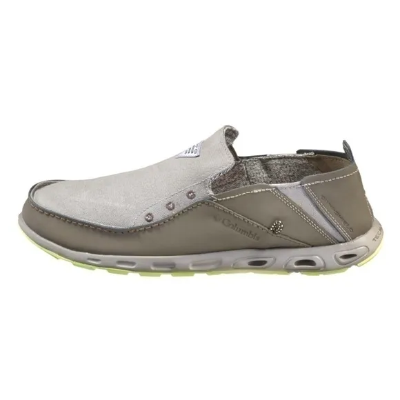 Columbia Men's PFG Bahama Vent Slip On Boat Fishing Shoes Kettle Brown NWT