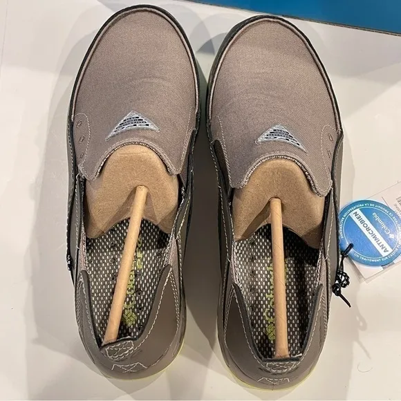 Columbia Men's PFG Bahama Vent Slip On Boat Fishing Shoes Kettle Brown NWT