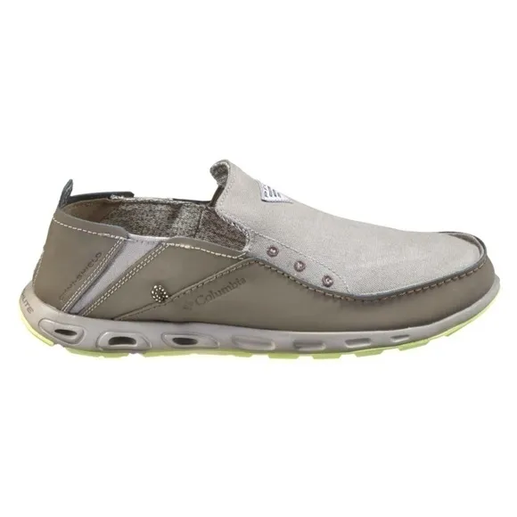 Columbia Men's PFG Bahama Vent Slip On Boat Fishing Shoes Kettle Brown NWT