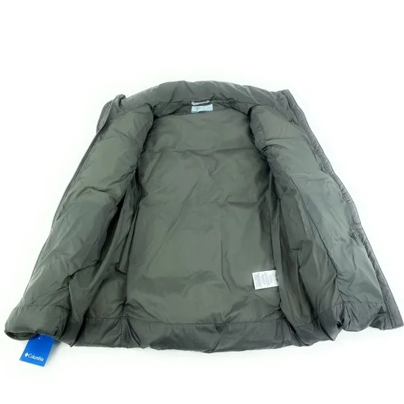 Columbia Women's Pioneer Summit Grey Puffer Vest