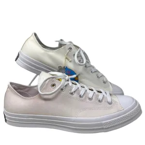 Converse Chuck 70 OX Low Top Shoes Men Size White Canvas Skate Sneakers 166599C