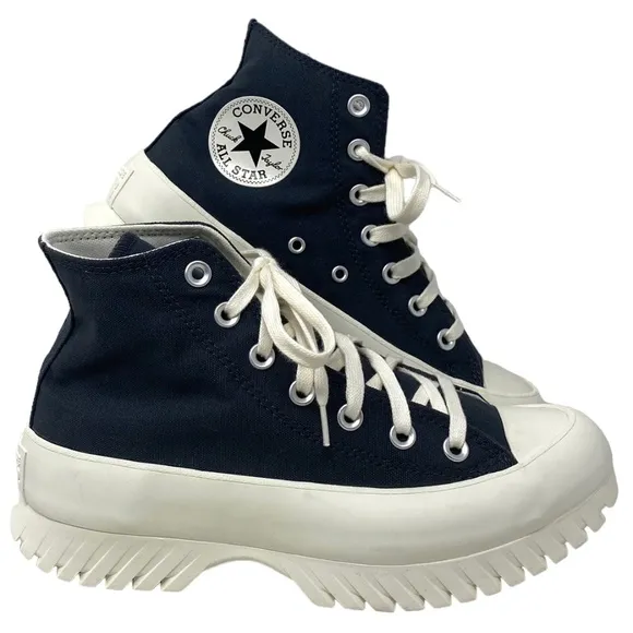 Converse Chuck Lugged 2.0 High Platform Shoes Canvas Smoke Gray Women's A01368C
