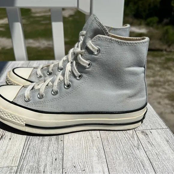 Converse Chuck Taylor 70 Hi Vintage Canvas Sneakers 'Ghosted' Men 5/ W7 Retro