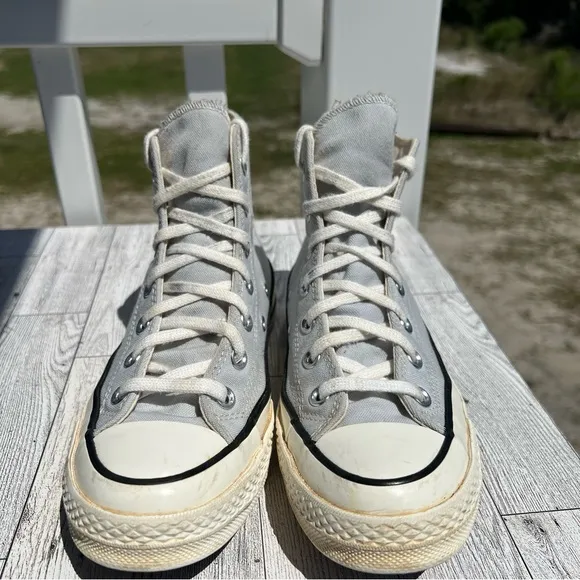 Converse Chuck Taylor 70 Hi Vintage Canvas Sneakers 'Ghosted' Men 5/ W7 Retro