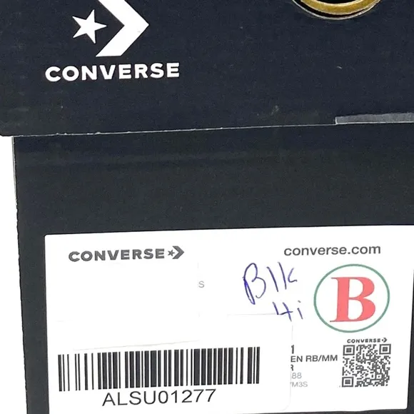 Converse Ctas Hi Classic Canvas Black Casual Women's Sneakers Skate Shoes M9160C