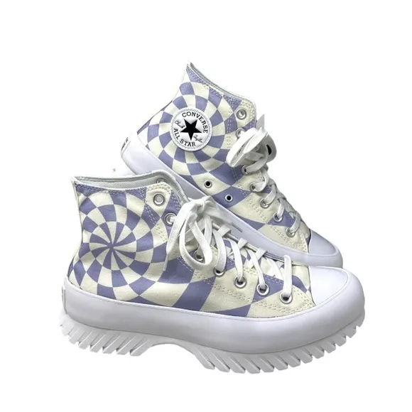 Converse Ctas Lugged 2.0 Shoes High Top Canvas Women's Size Purple Candy A10023C