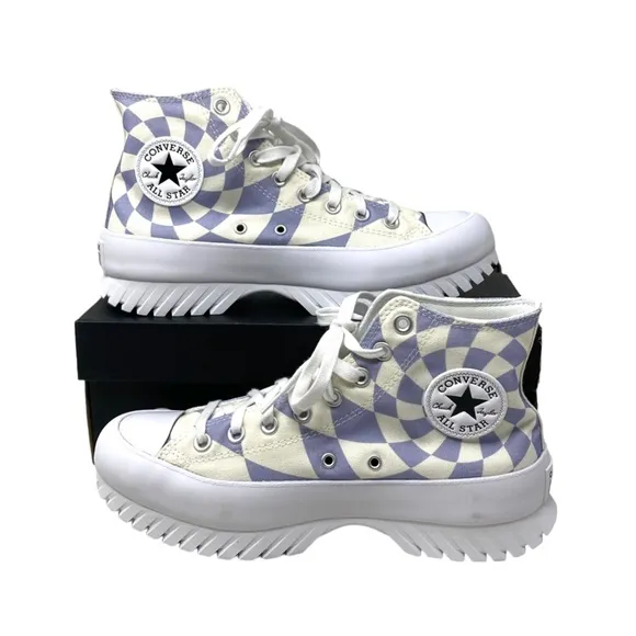 Converse Ctas Lugged 2.0 Shoes High Top Canvas Women's Size Purple Candy A10023C