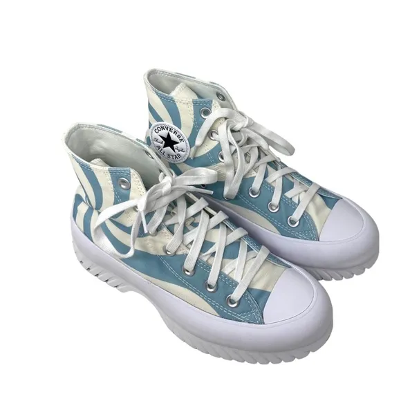 Converse Ctas Lugged 2.0 Shoes Skate Canvas Blue Candy Women Casual A10021C