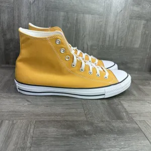 Converse CTAS Men size 11.5 Dark Yellow Canvas Hightop Shoes