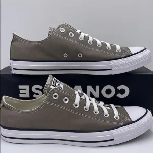 Converse Men's Gray Canvas Sneakers A08631FCTAS OXCLASSIC TAUPE Chuck Taylor