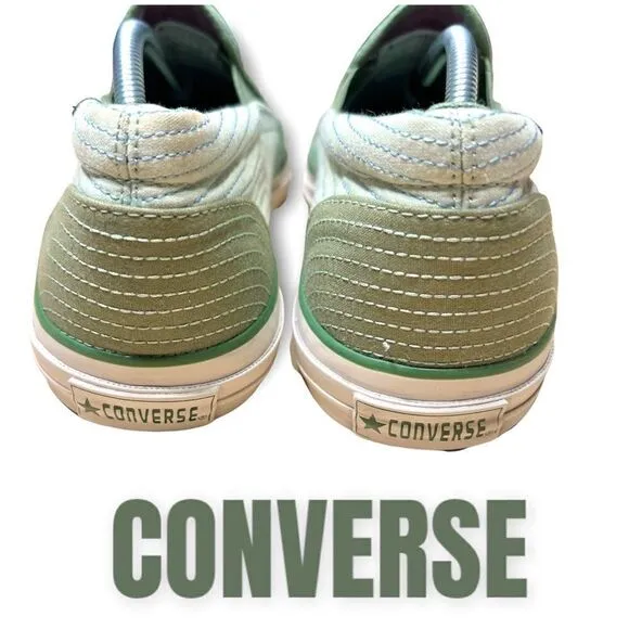 Converse Quilted Skid Grip EV2 1Y001 Slip On Shoes Unisex M 11 W 13