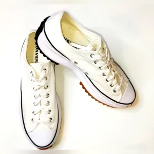 Converse Run Star Hike Low Sneakers 168817C &quot;Canvas White&quot; M 11.5 W 13 Shoes