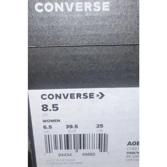 CONVERSE Women's Chuck Taylor All Star Lift Platform Canvas High-Top Shoes 8.5