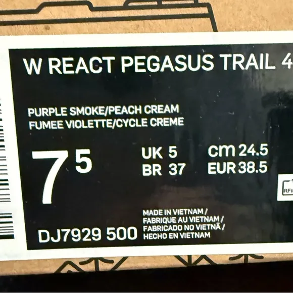 COPY - Nike React Pegasus Trail 4 Shoes New