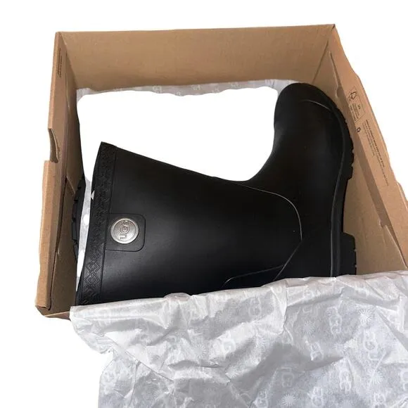 COPY - Ugg short rain boots UGG black mate