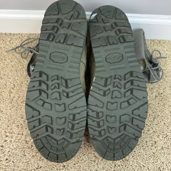 Corcoran Military Boots Mens 13 EE Sage Green 8700 Steel Toe Vibram Sole USA