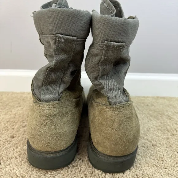 Corcoran Military Boots Mens 13 EE Sage Green 8700 Steel Toe Vibram Sole USA