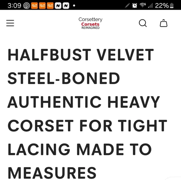 CORSETTERY CRUSHED VELVET MAROON CORSET- SIZE:24