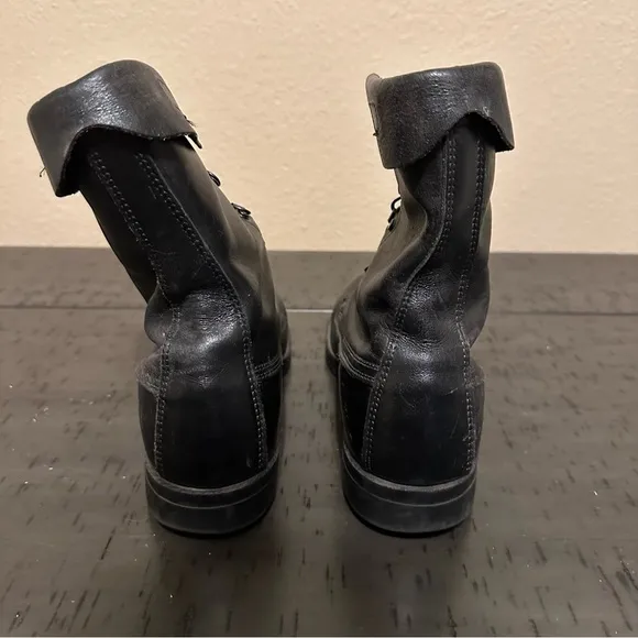 Cove Shoe Company Black Military Boots