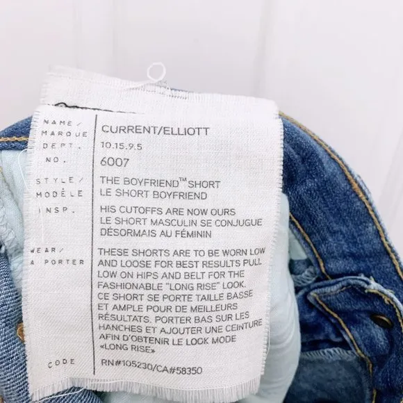 Current/Elliot The Boyfriend Short