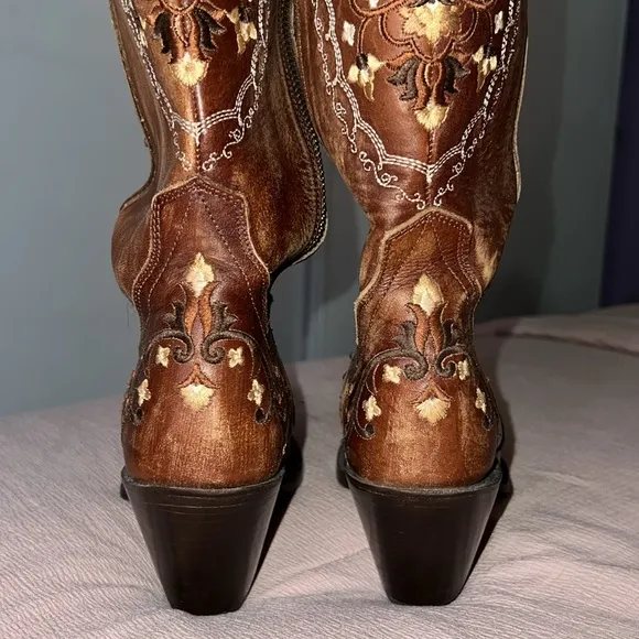 Dan Post Tall Flower Boots