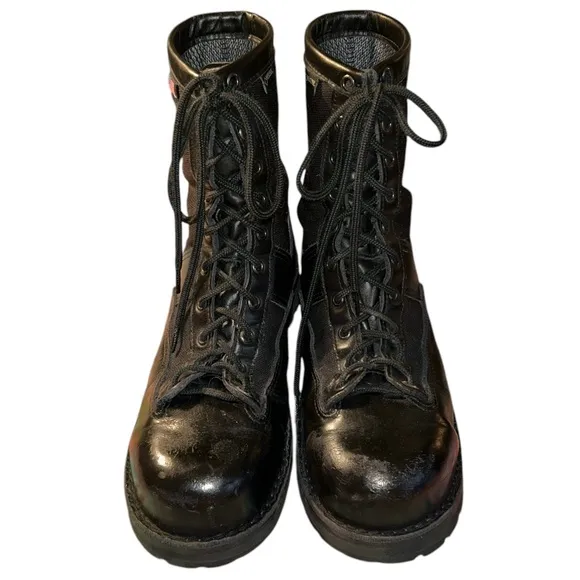 Danner 8” Black Leather &amp; Gortex Acadia NMT Boots Size 11 Tactical Military USA