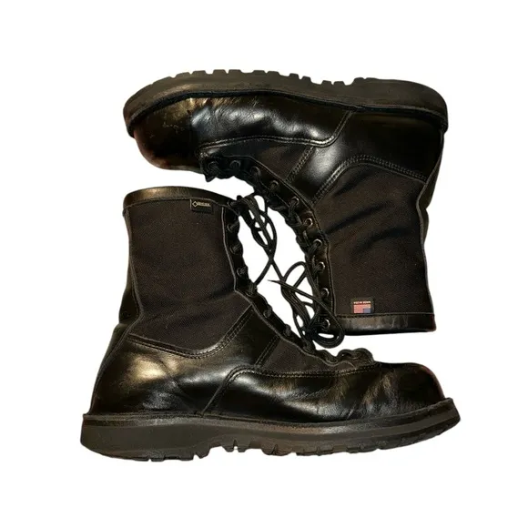 Danner 8” Black Leather &amp; Gortex Acadia NMT Boots Size 11 Tactical Military USA
