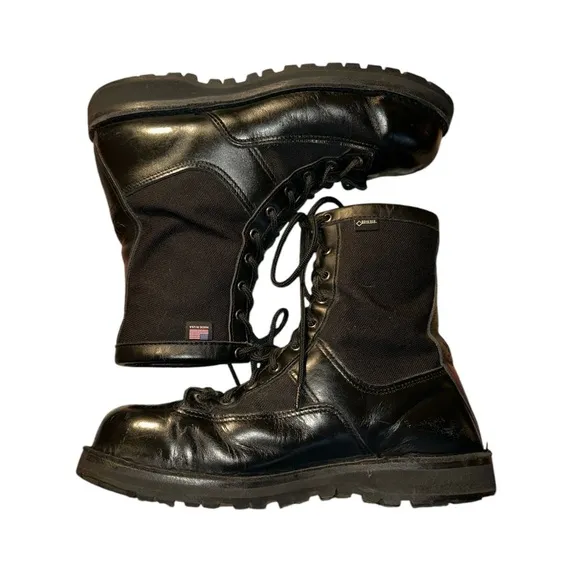 Danner 8” Black Leather &amp; Gortex Acadia NMT Boots Size 11 Tactical Military USA