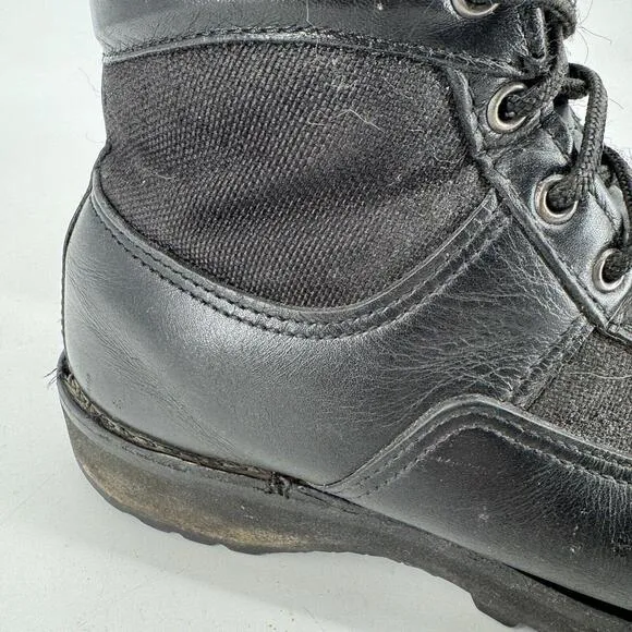 Danner boots mens 7.5 black leather gore-tex patrol military combat tactical