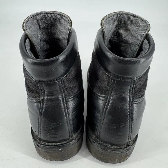 Danner boots mens 7.5 black leather gore-tex patrol military combat tactical