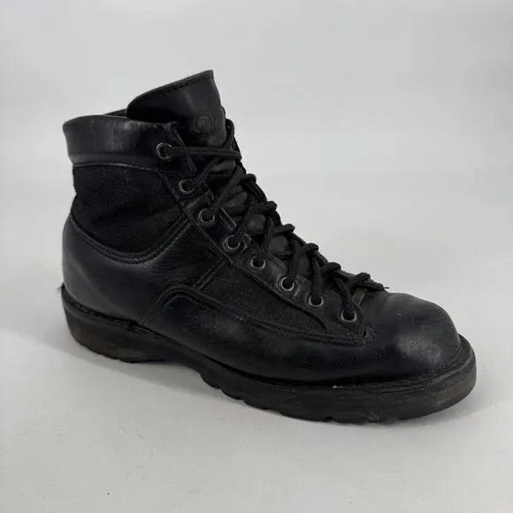 Danner boots mens 7.5 black leather gore-tex patrol military combat tactical
