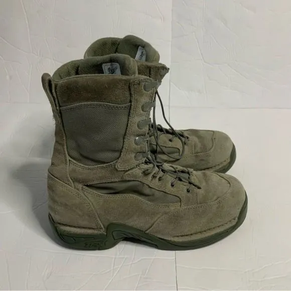 Danner Boots Men’s 9.5 Green Combat Military 8” USAF TFX Temperate GTX  26117