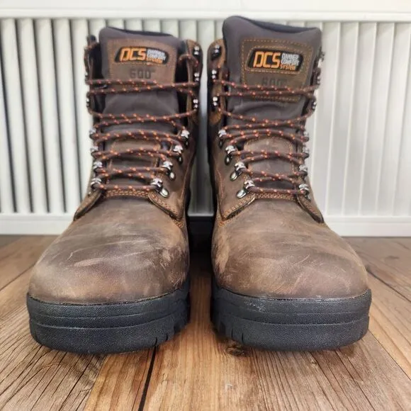 Danner Crafter 8&quot; 12447 Men 8EE Brown Insulated Waterproof Safety Toe Work Boots
