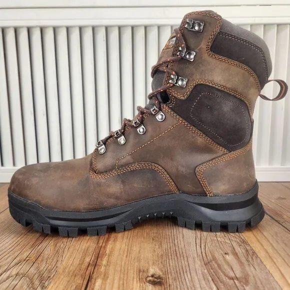 Danner Crafter 8&quot; 12447 Men 8EE Brown Insulated Waterproof Safety Toe Work Boots