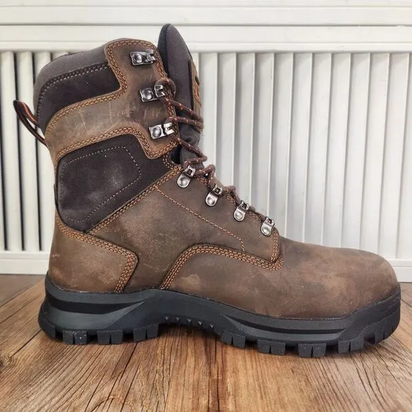 Danner Crafter 8&quot; 12447 Men 8EE Brown Insulated Waterproof Safety Toe Work Boots