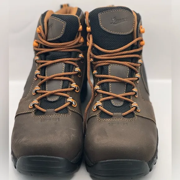 Danner Men’s Size 12 4.5” Vicious Waterproof Work Boots Goretex Vibram Comp Toe